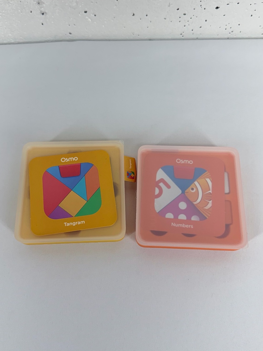 OSMO Lot of 2 Numbers & Tangrams Educational Games